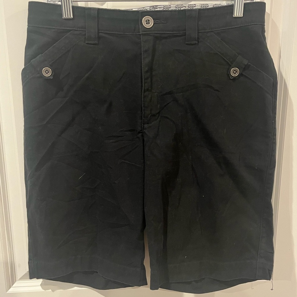 Lee Black Bermuda Shorts Size 10